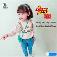 Child Clothes Top Quality Girl's Suit 2 PCS Korean Version of Autumn Girl's Clothes Suit Shirts With Jeans